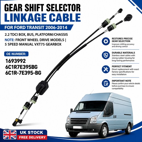 Front gear linkage for - for, ford